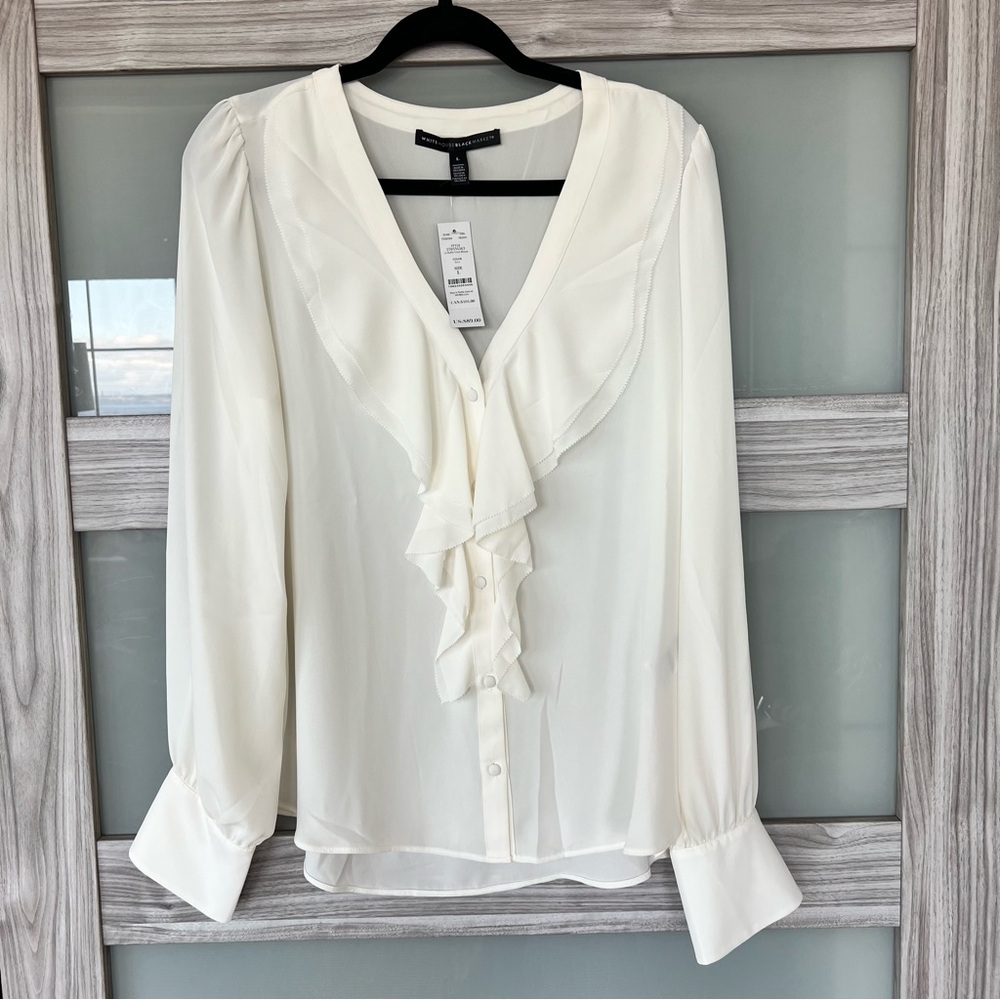 WHBM Ruffle front - Picture 2 of 10